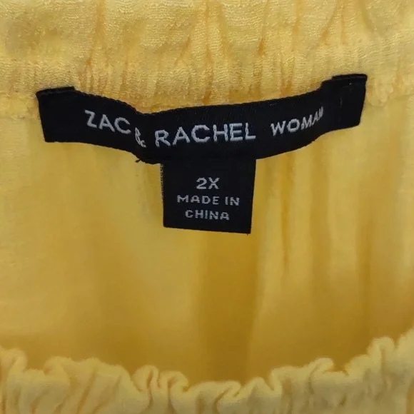 Zac & Rachel Woman yellow top - Picture 2 of 5